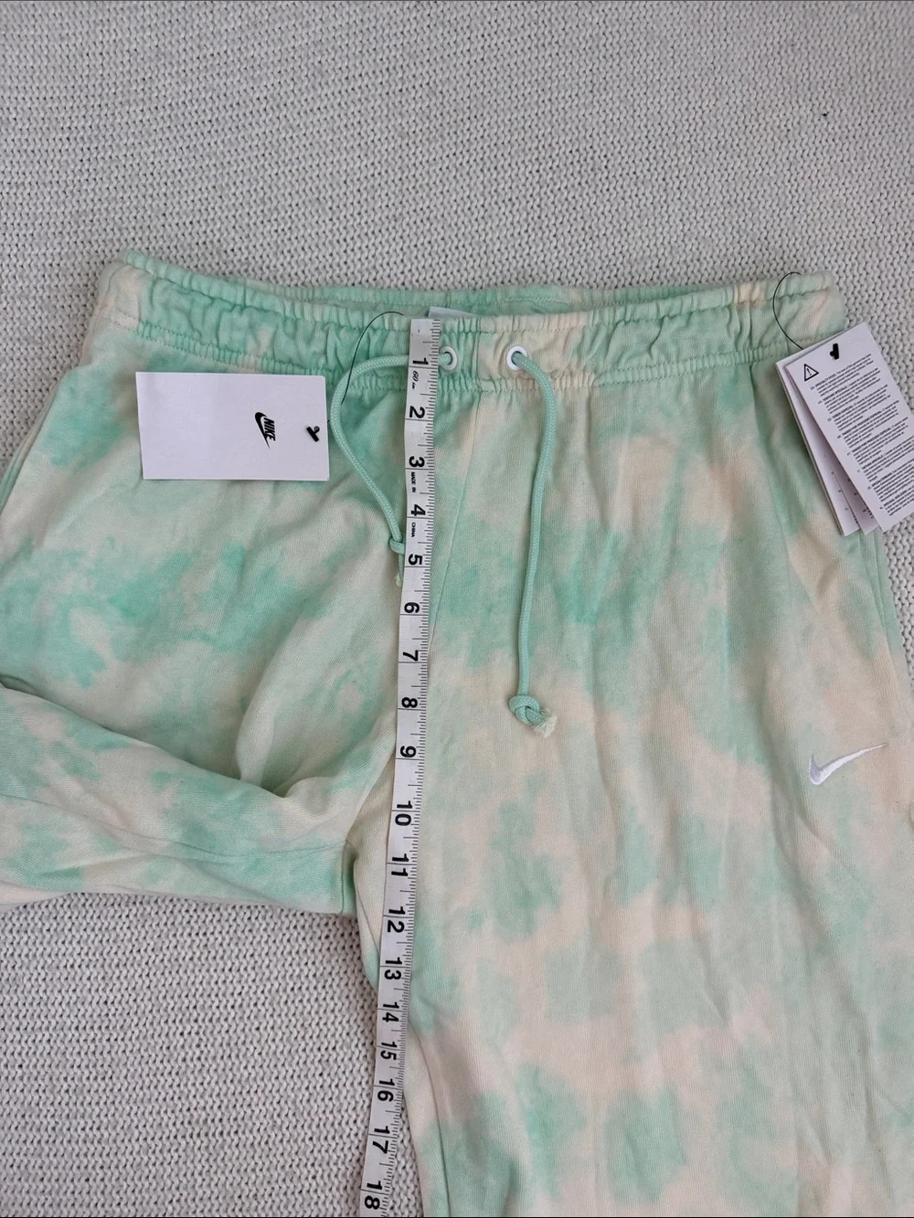 NWT! Nike Sportswear Cloud Dye Sweat Set Green/White Size Medium